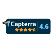 Capterra badge showing 4.6 out of 5 stars rating for Devolutions products.