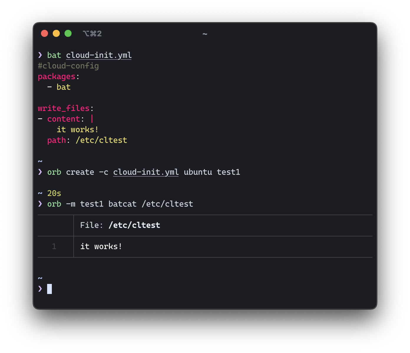 Cloud-init demo