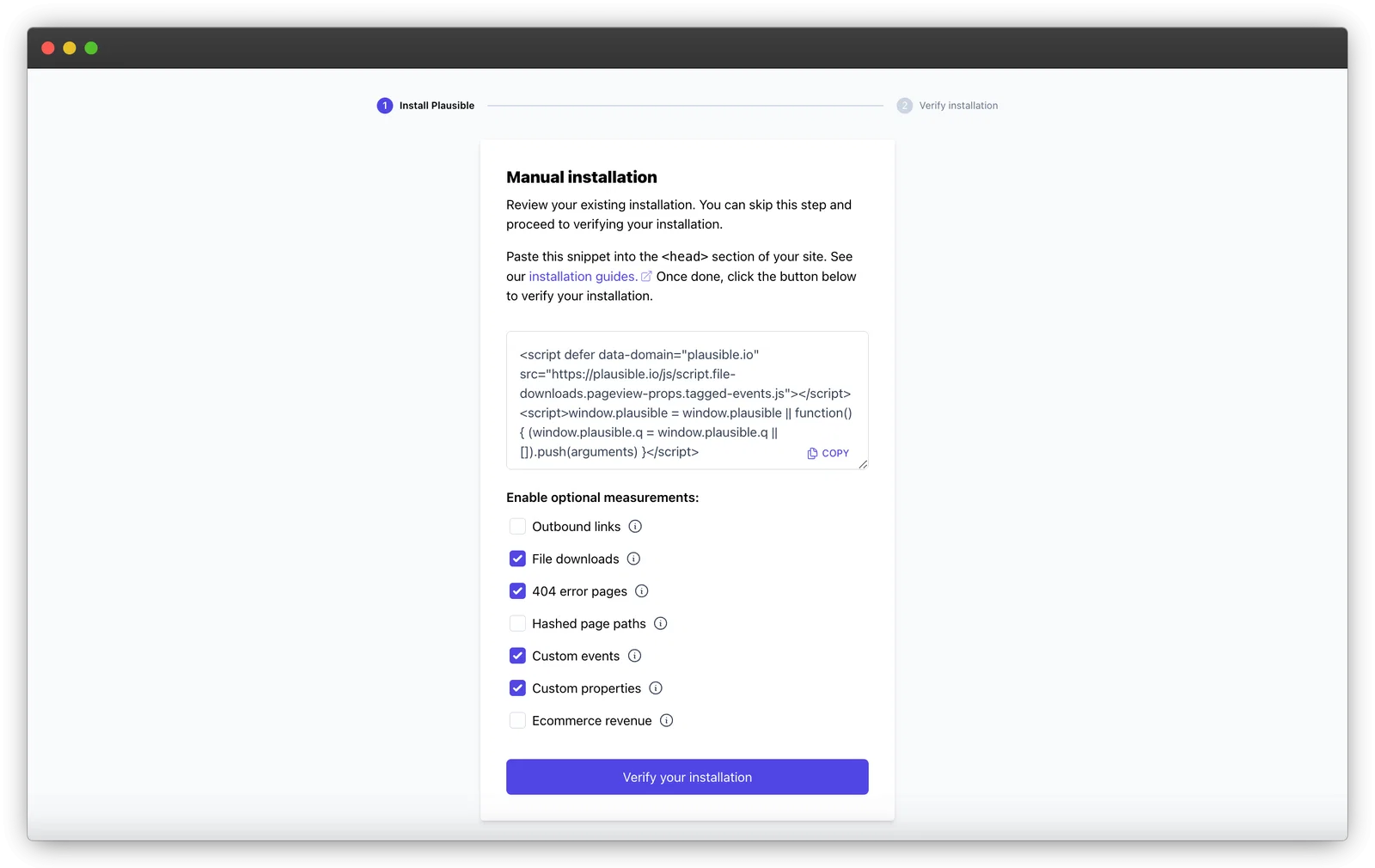 Setting up enhanced measurements in Plausible with a simple checklist Setting up enhanced measurements in Plausible with a simple checklist